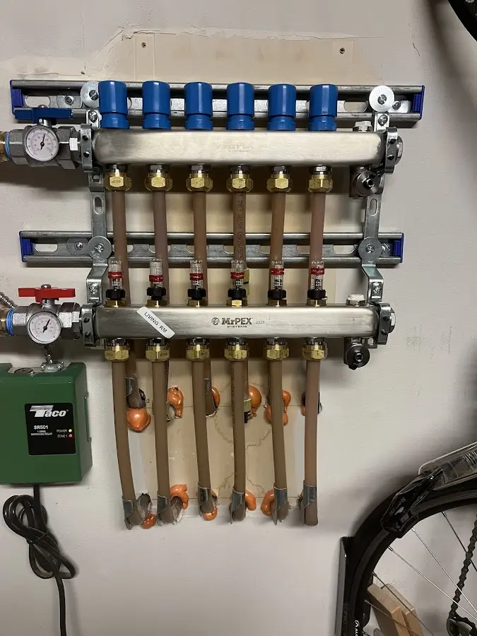 Plumber performing Leak Detection at a residential property in Tarboro